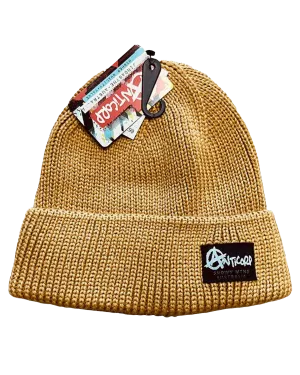 Anticorp Turn Up Beanie - Gold