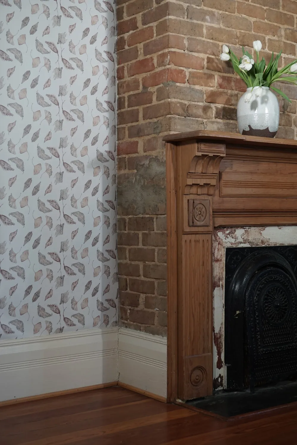 Autumn Elegance Wallpaper - Brown/Neutral