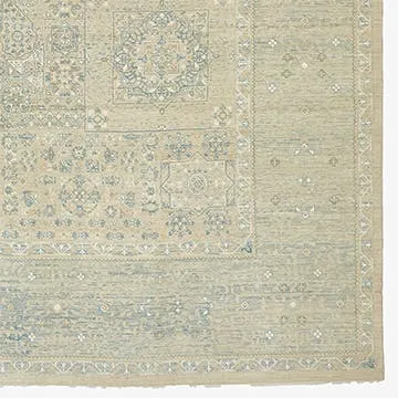 Beige Traditional Wool Rug - 12'11" x 16'