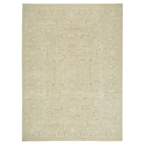 Beige Traditional Wool Rug - 8'11" x 12'3"