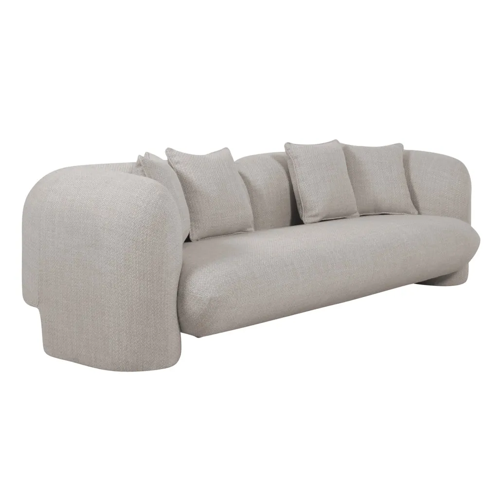 Berg 3 Seater Sofa - Beige Linen