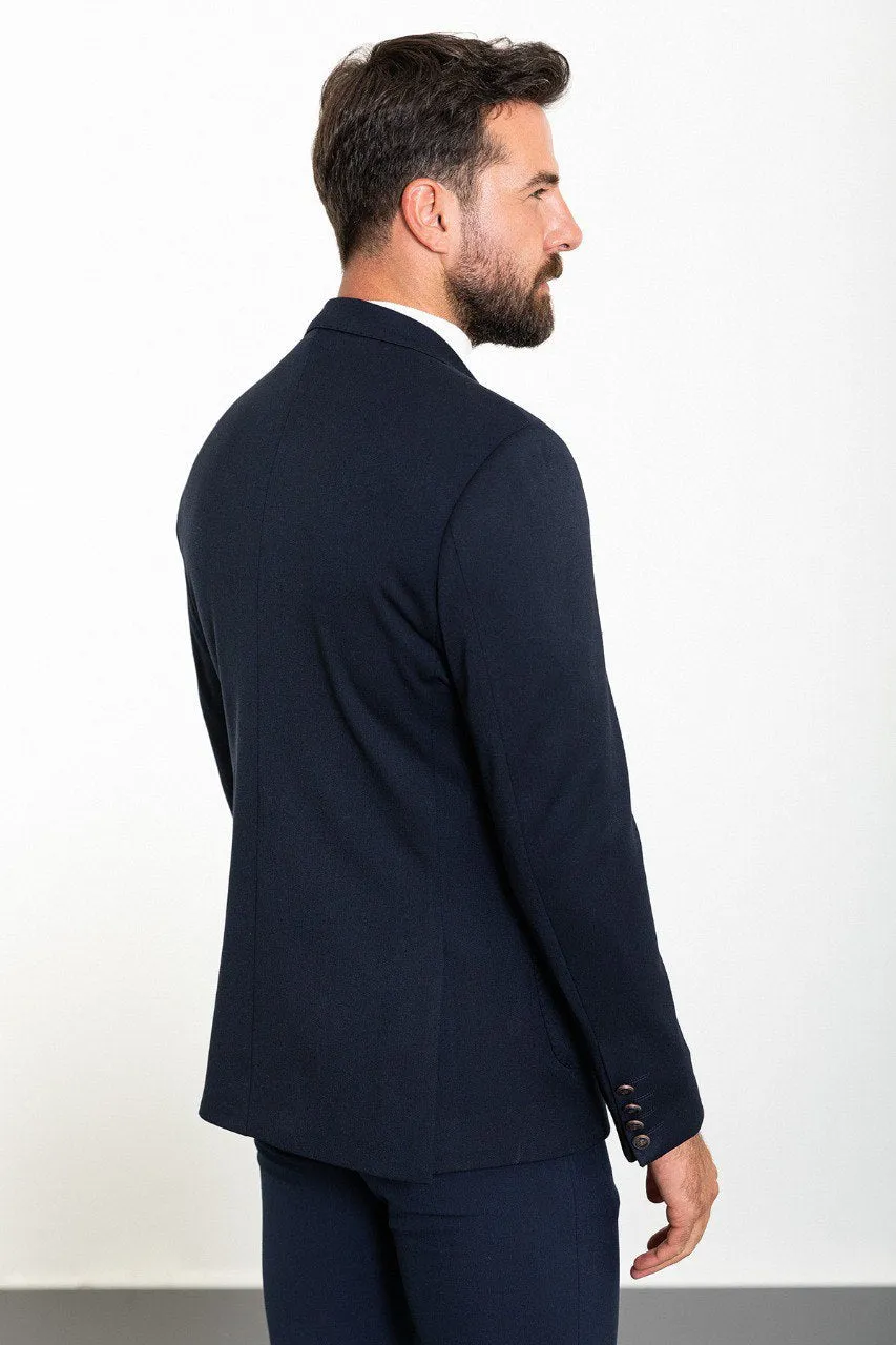 Bojoni Torretta Slim Fit Double и Navy Blue Blazer