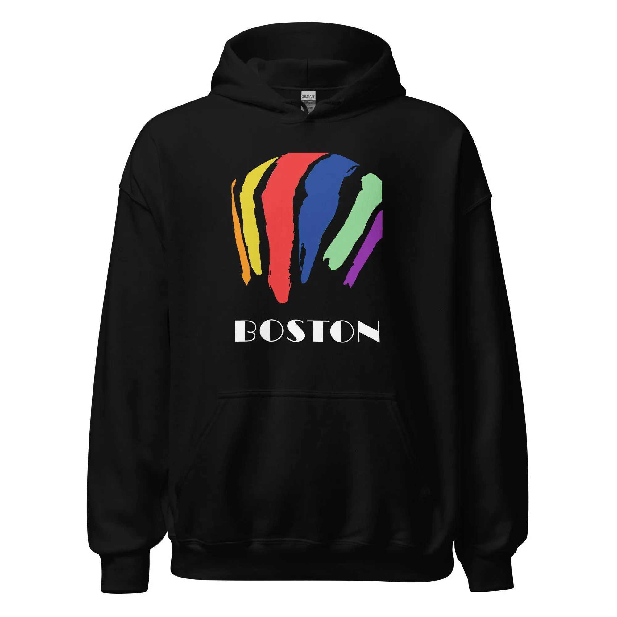 Boston Gas Tank Rainbow Hoodie - Dorchester, MA