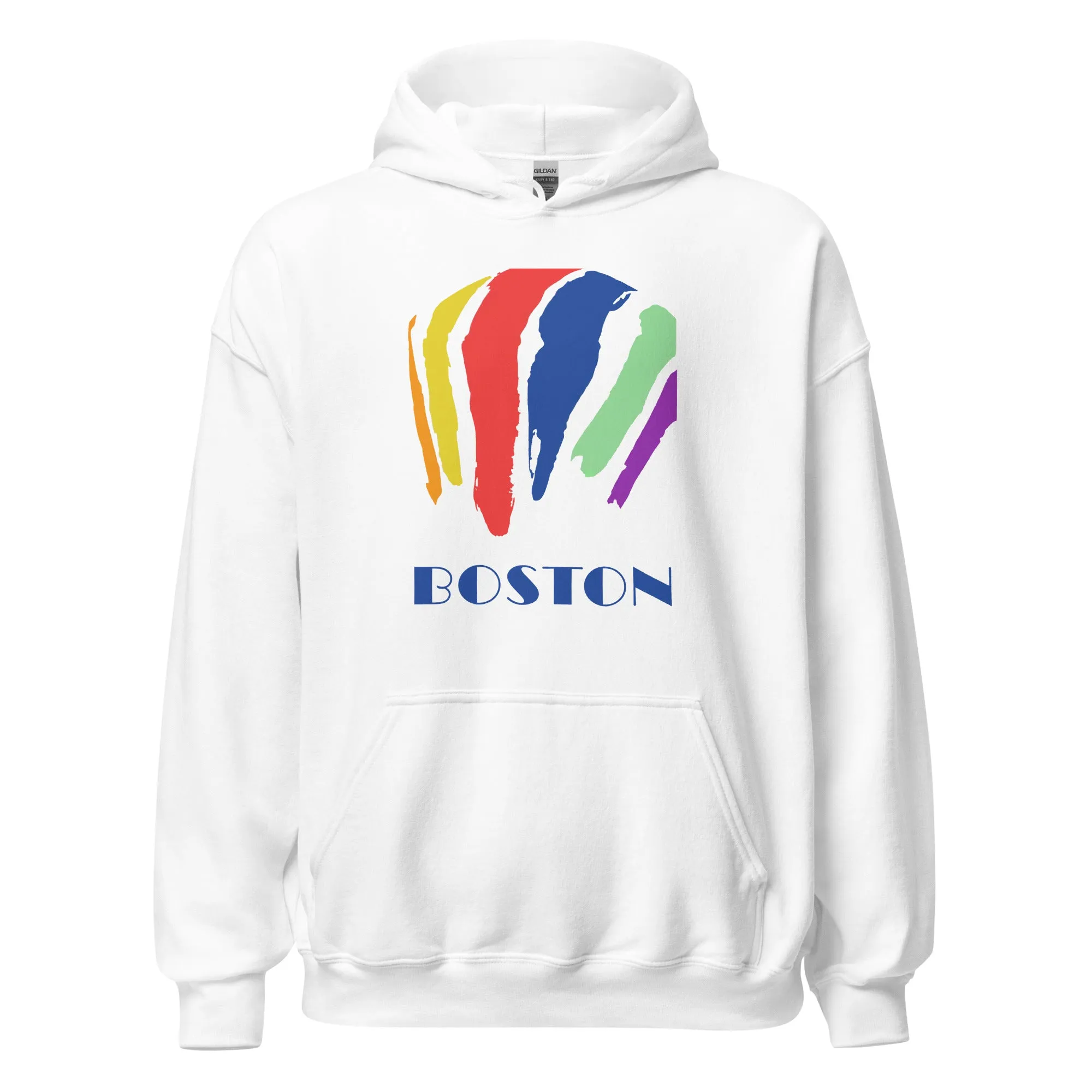 Boston Gas Tank Rainbow Hoodie - Dorchester, MA