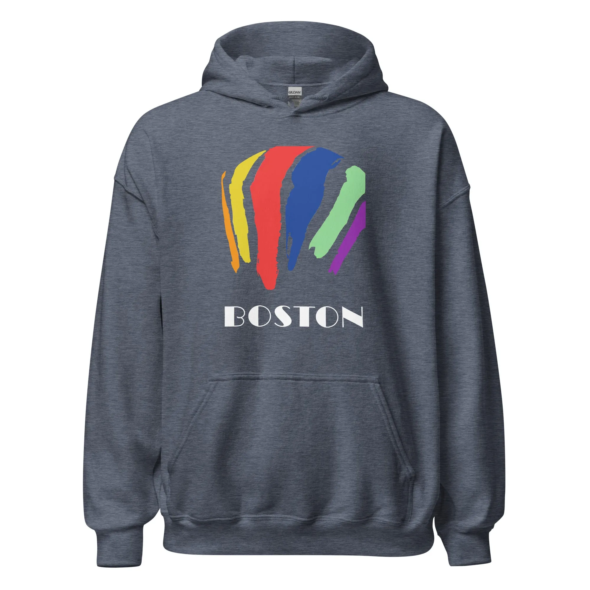 Boston Gas Tank Rainbow Hoodie - Dorchester, MA