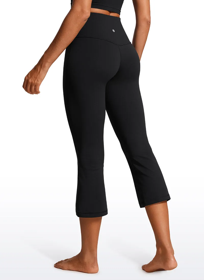 Butterluxe High Waisted Flare Capris 23"