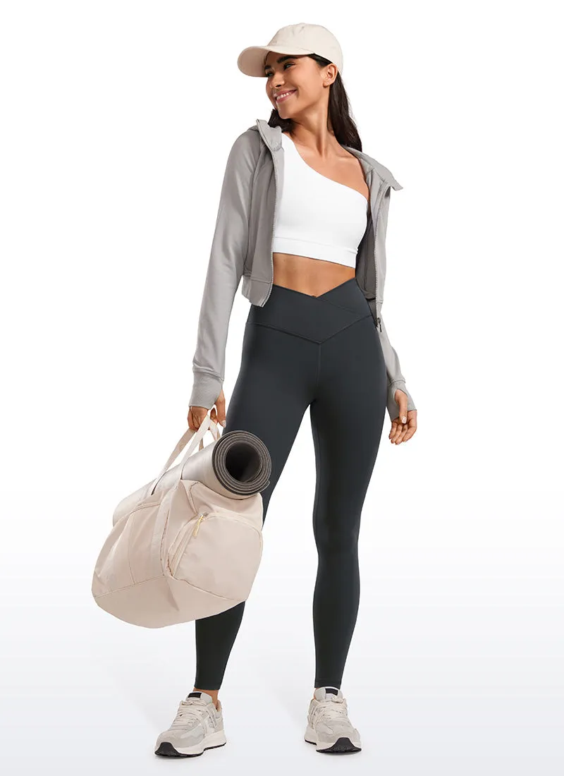 Butterluxe Yoga Leggings 28''- V Cross Waist