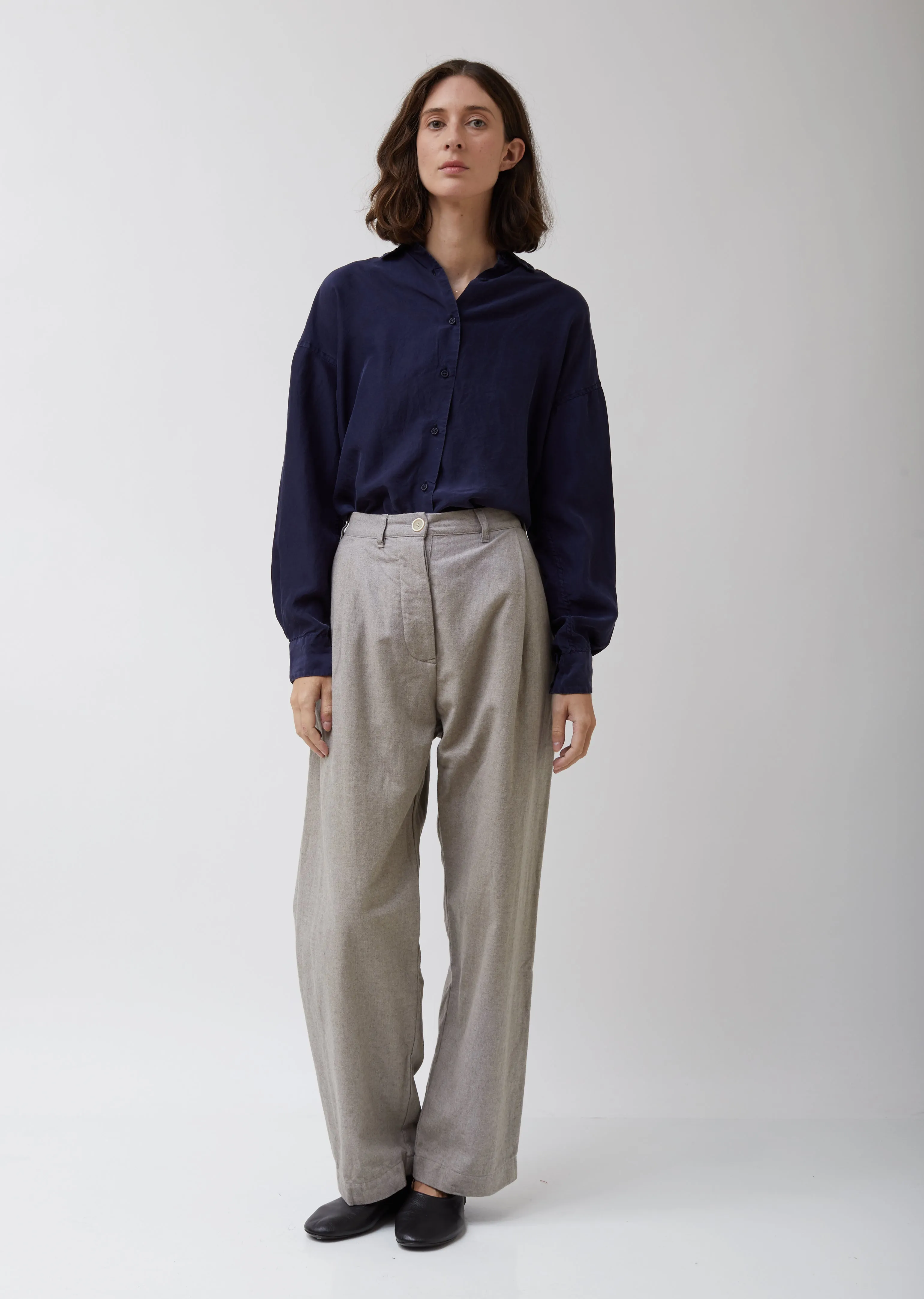 Cashmere Twill Basic Femme Pant