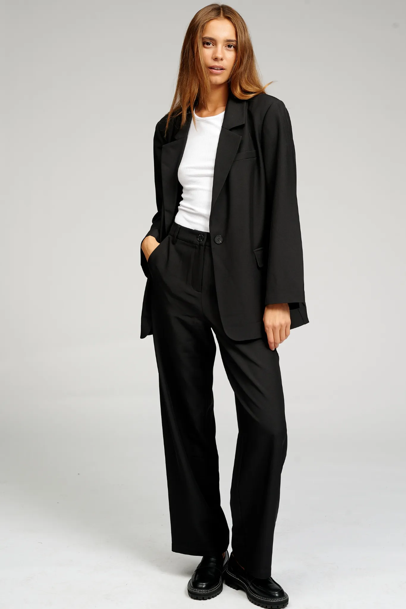 Classic Suit Trousers - Black