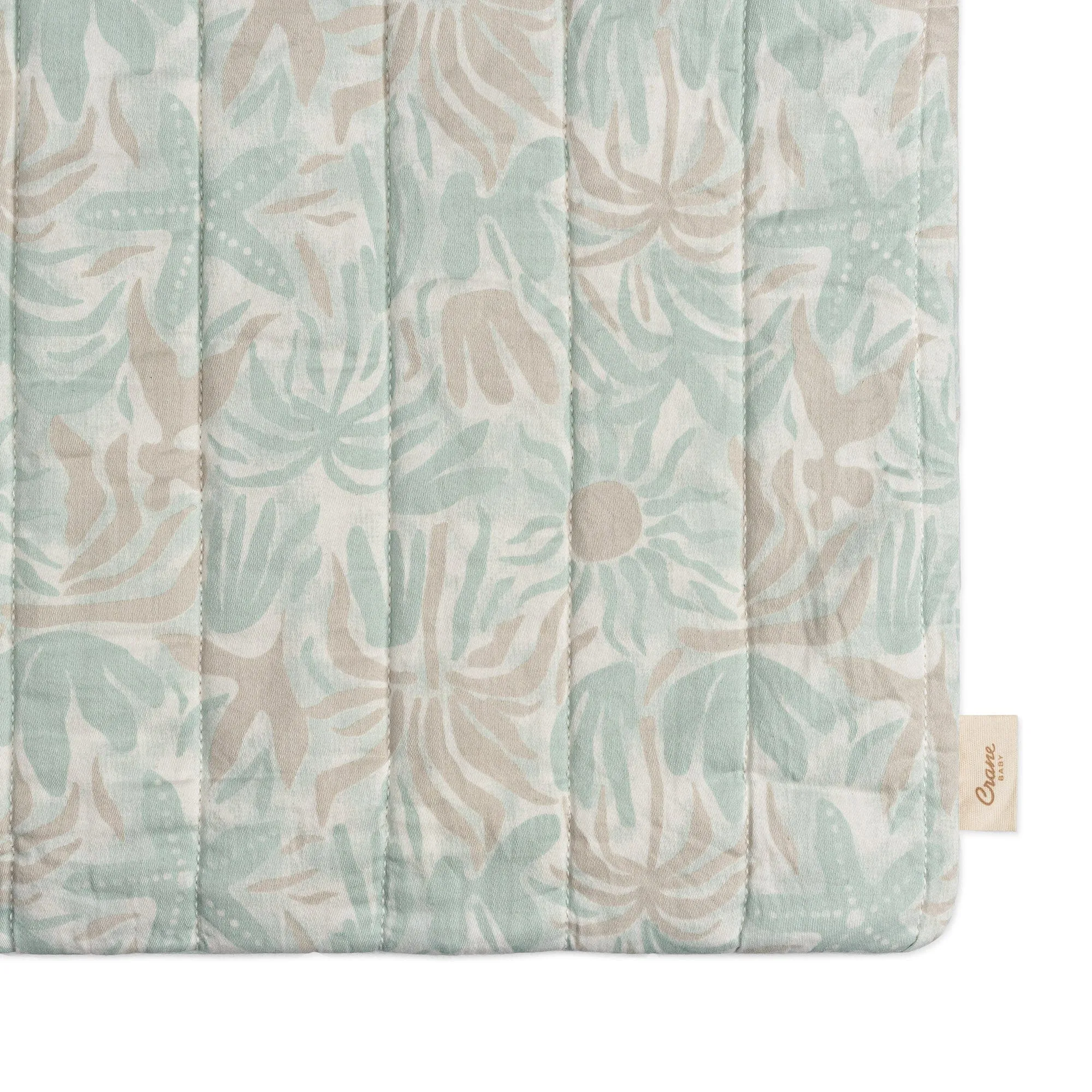 Crane Baby Cove Quilted Change Pad Cover