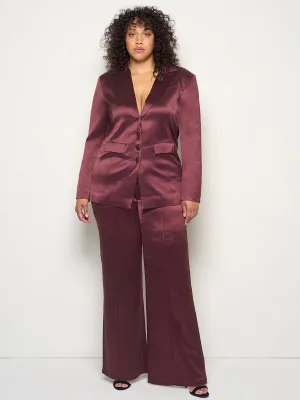 CURVE COLLINS SATIN TROUSERS