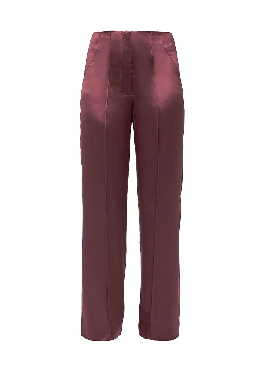 CURVE COLLINS SATIN TROUSERS