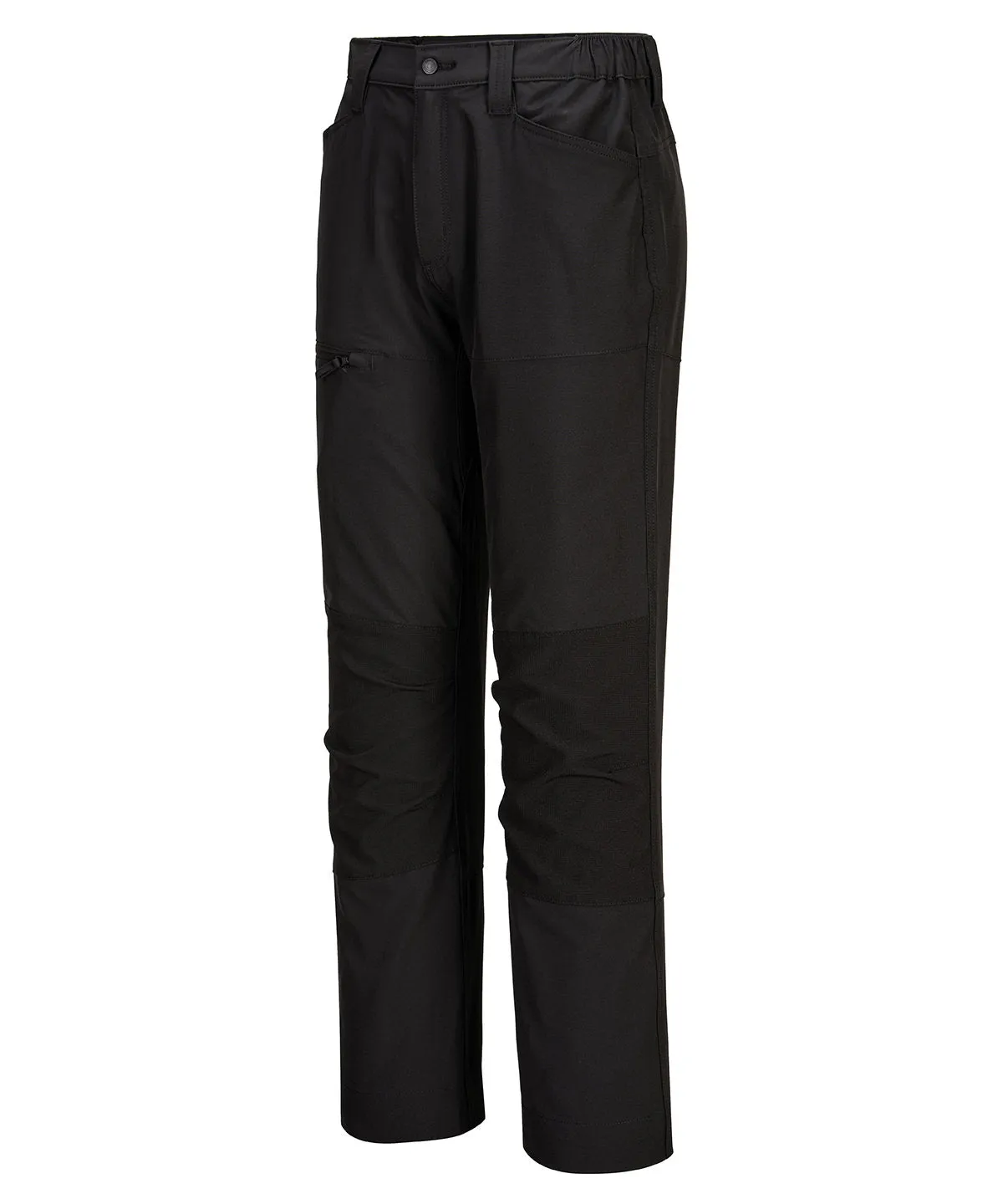 Deep Navy/Black - WX2 stretch work trousers (CD886) slim fit