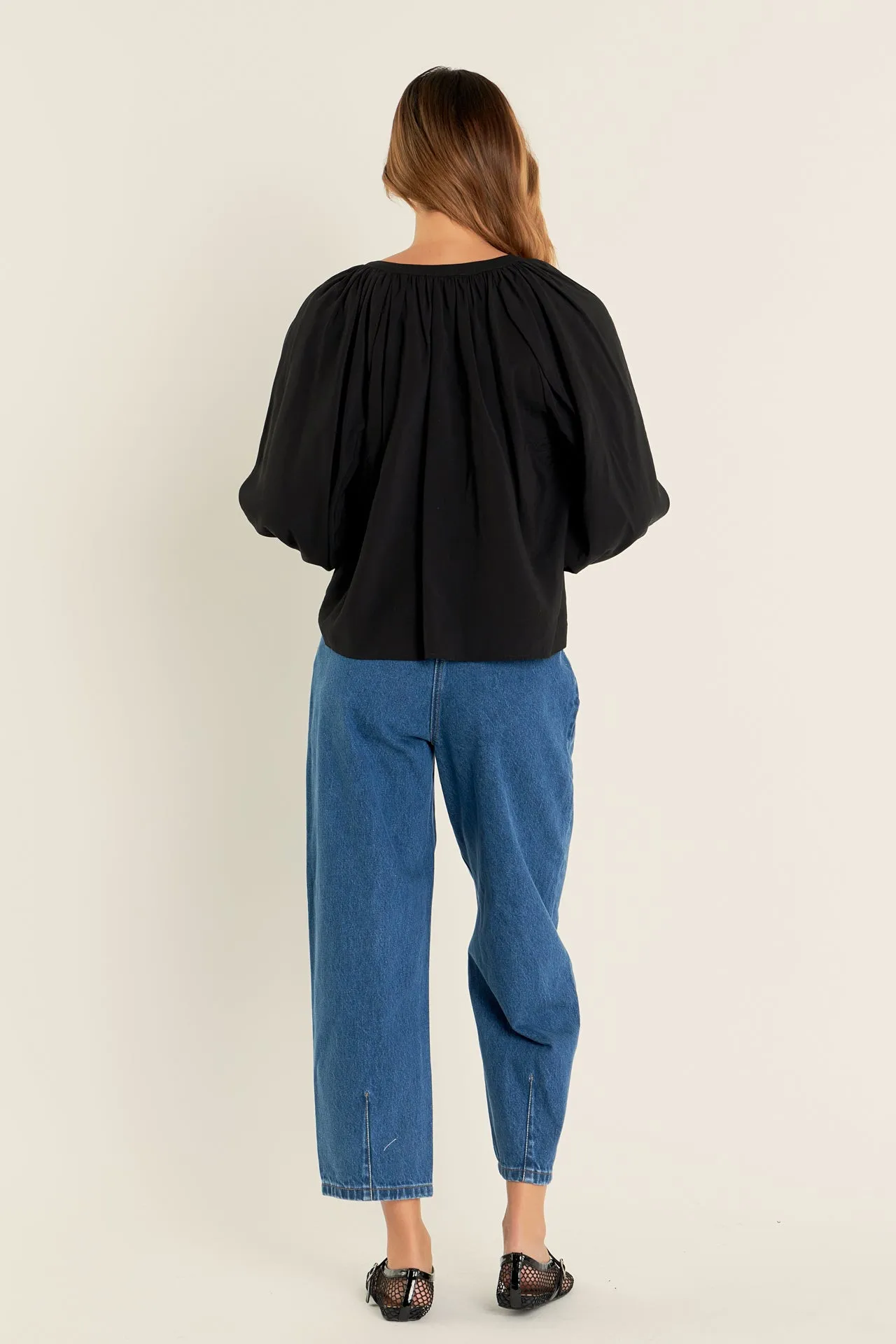 English Factory - Shirring Detail Top