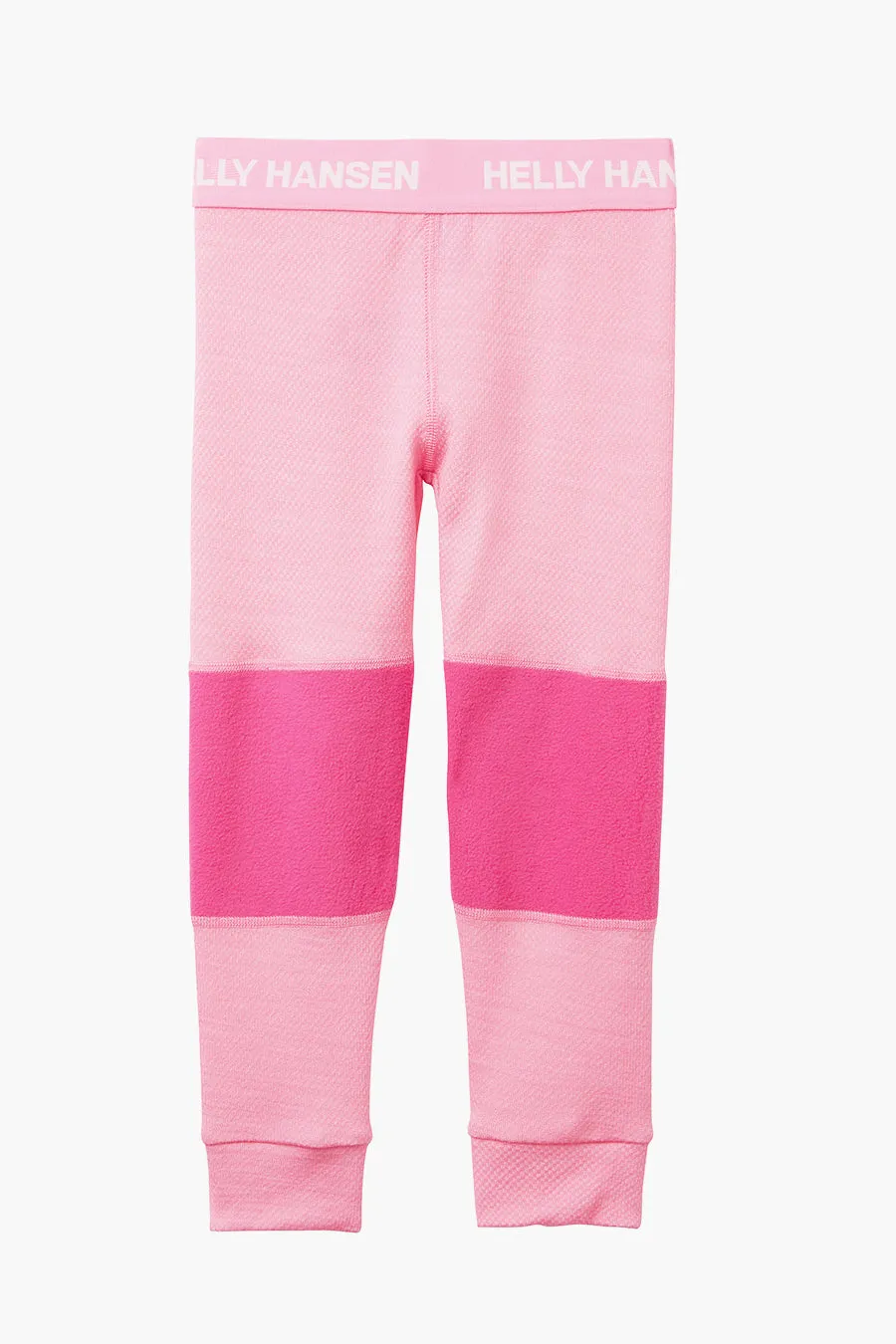 Girls Baselayer Helly Hansen Kids Lifa Merino Set Sugar Pink