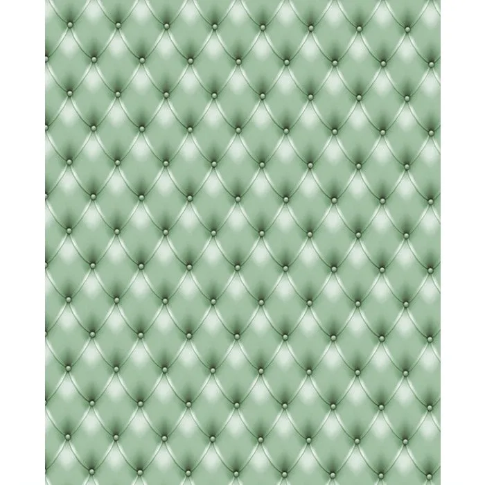 Green Tufted Printed Backdrop