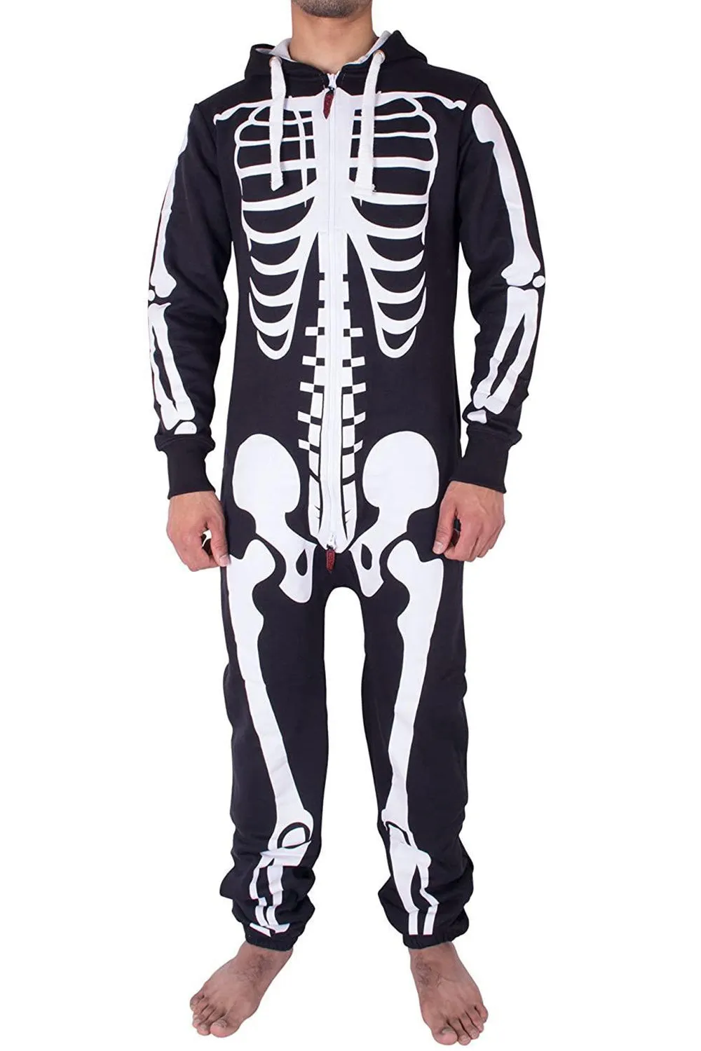 Halloween Skeleton Jumpsuit - M