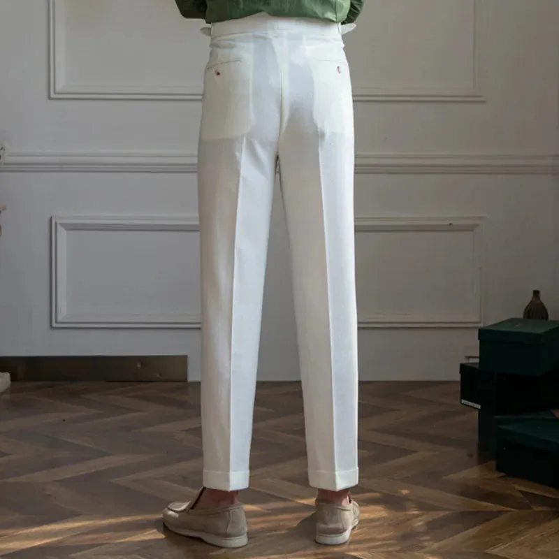 Italian design office high-waist trousers