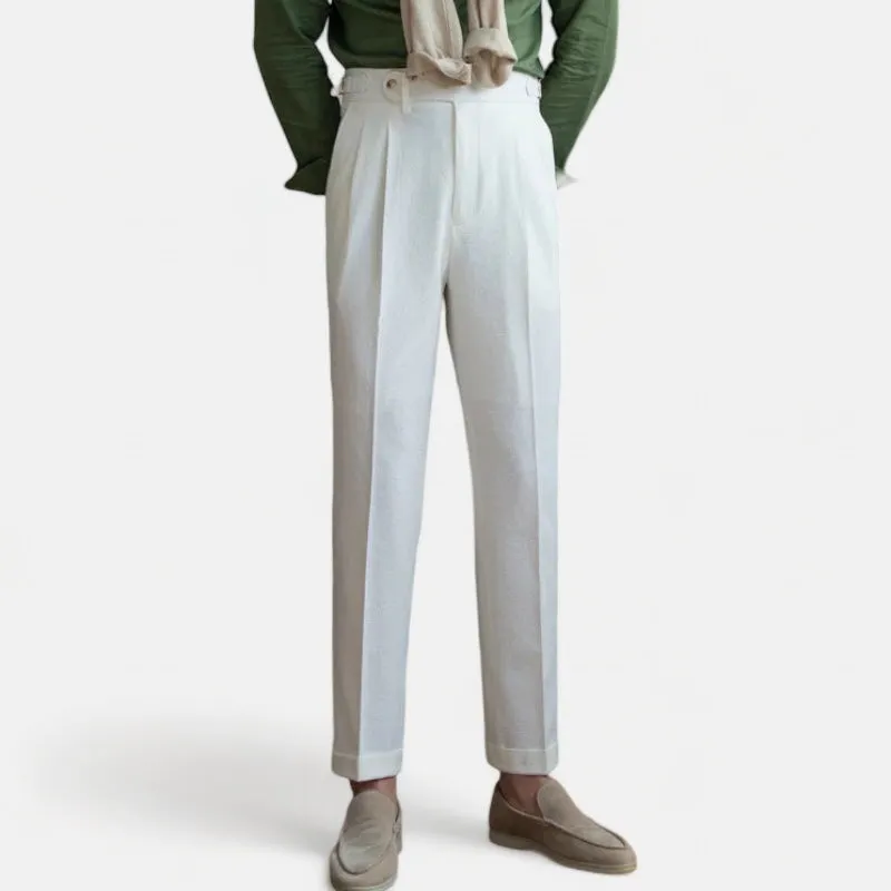 Italian design office high-waist trousers