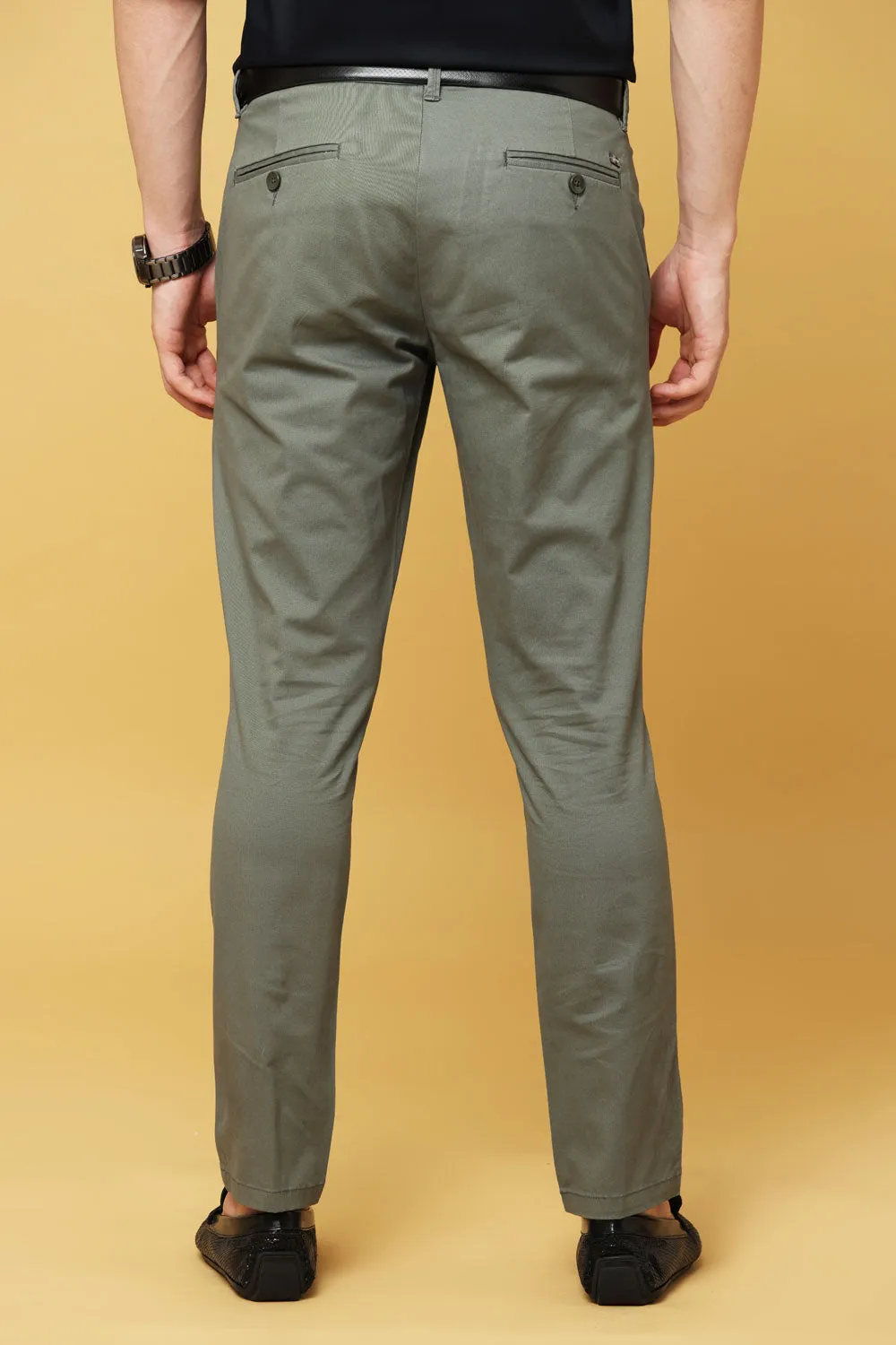 Ivyn Elegant Green Trousers