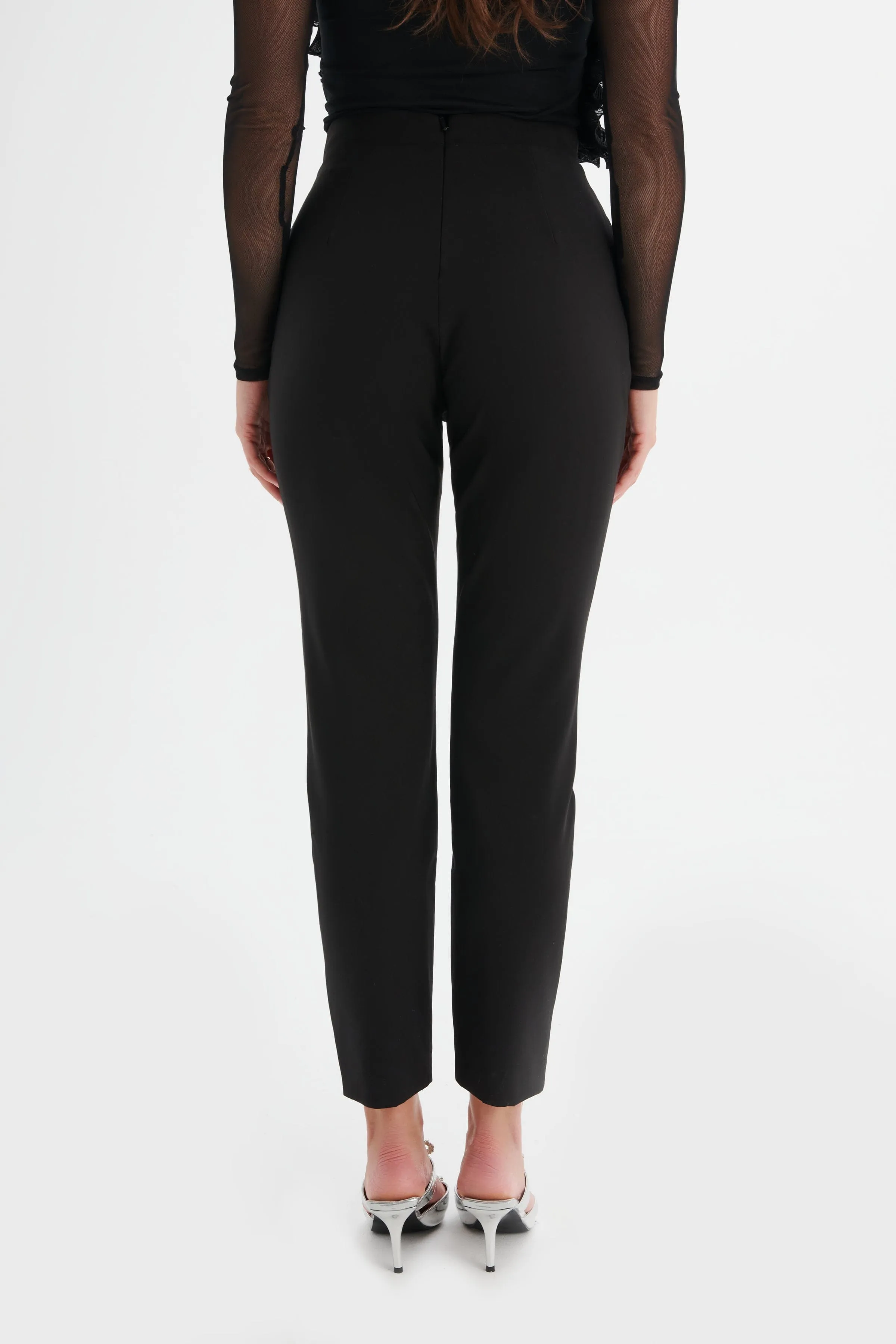 JAYDE Tailored Trousers in Black