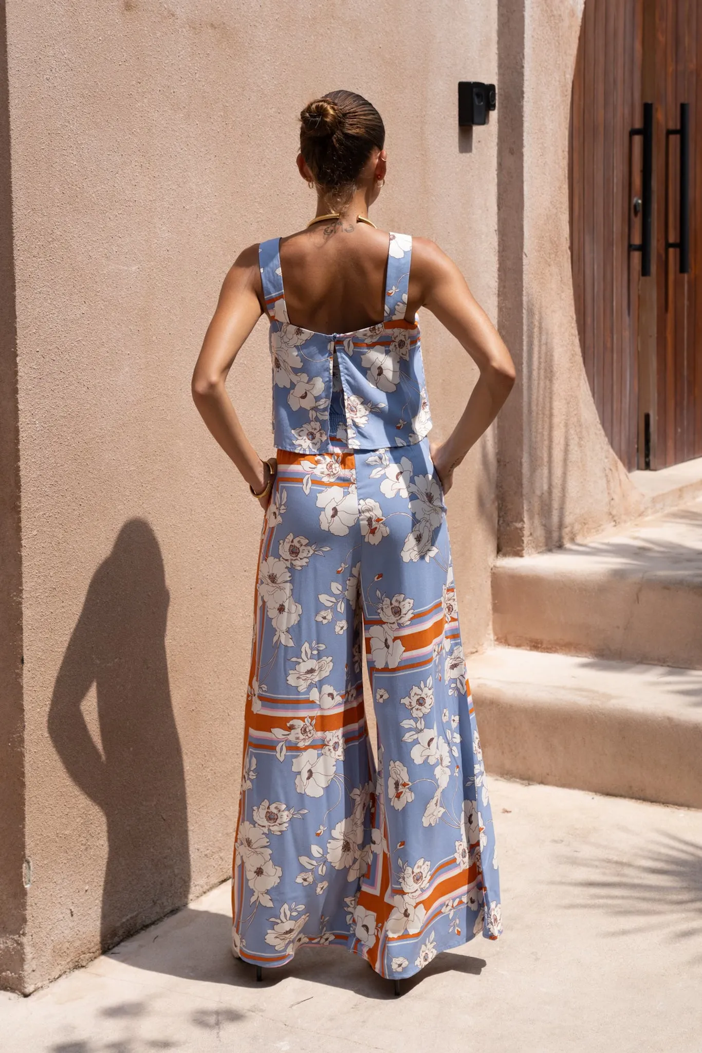 Meadow Blue Floral Jumpsuit