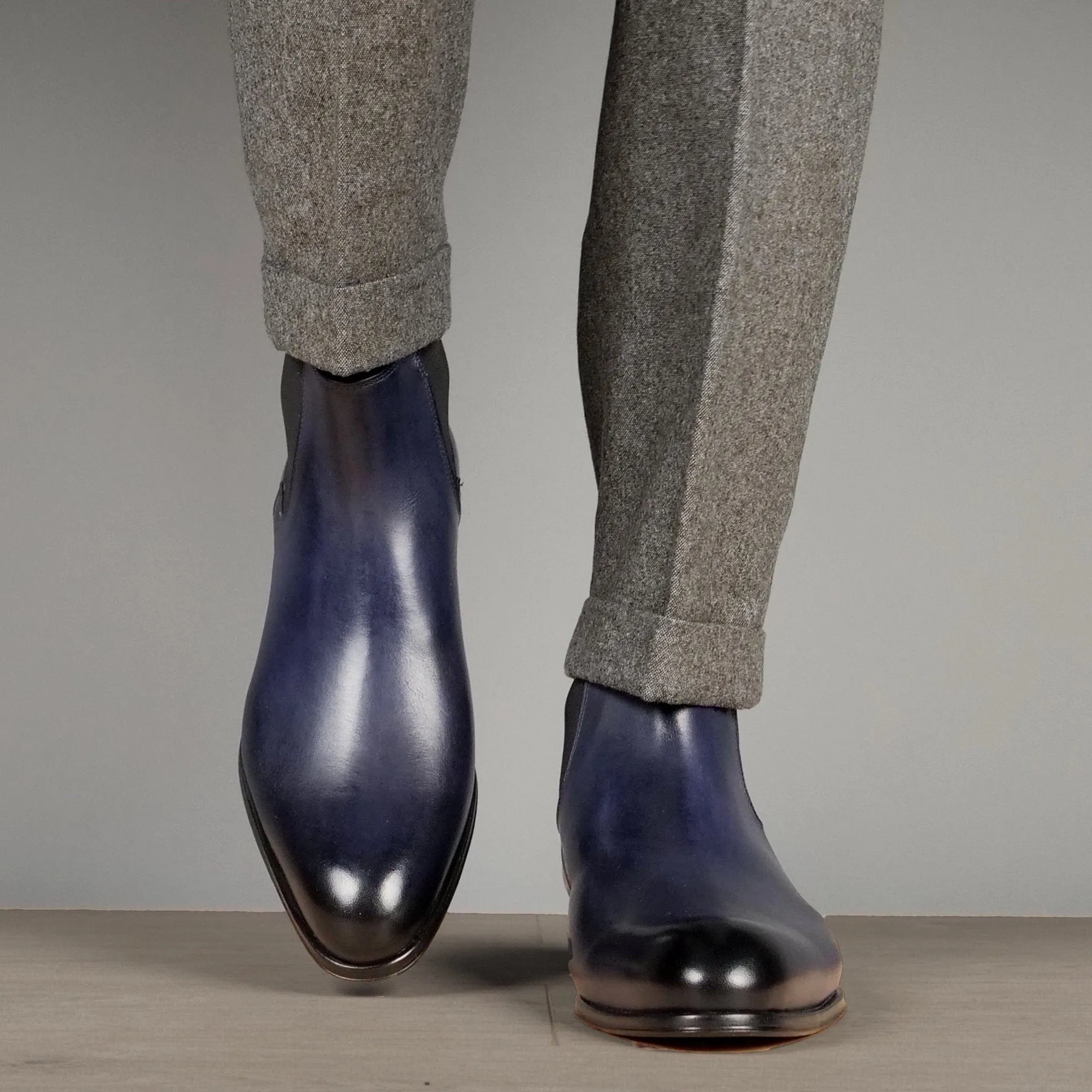 Milan Chelsea Boot Blue