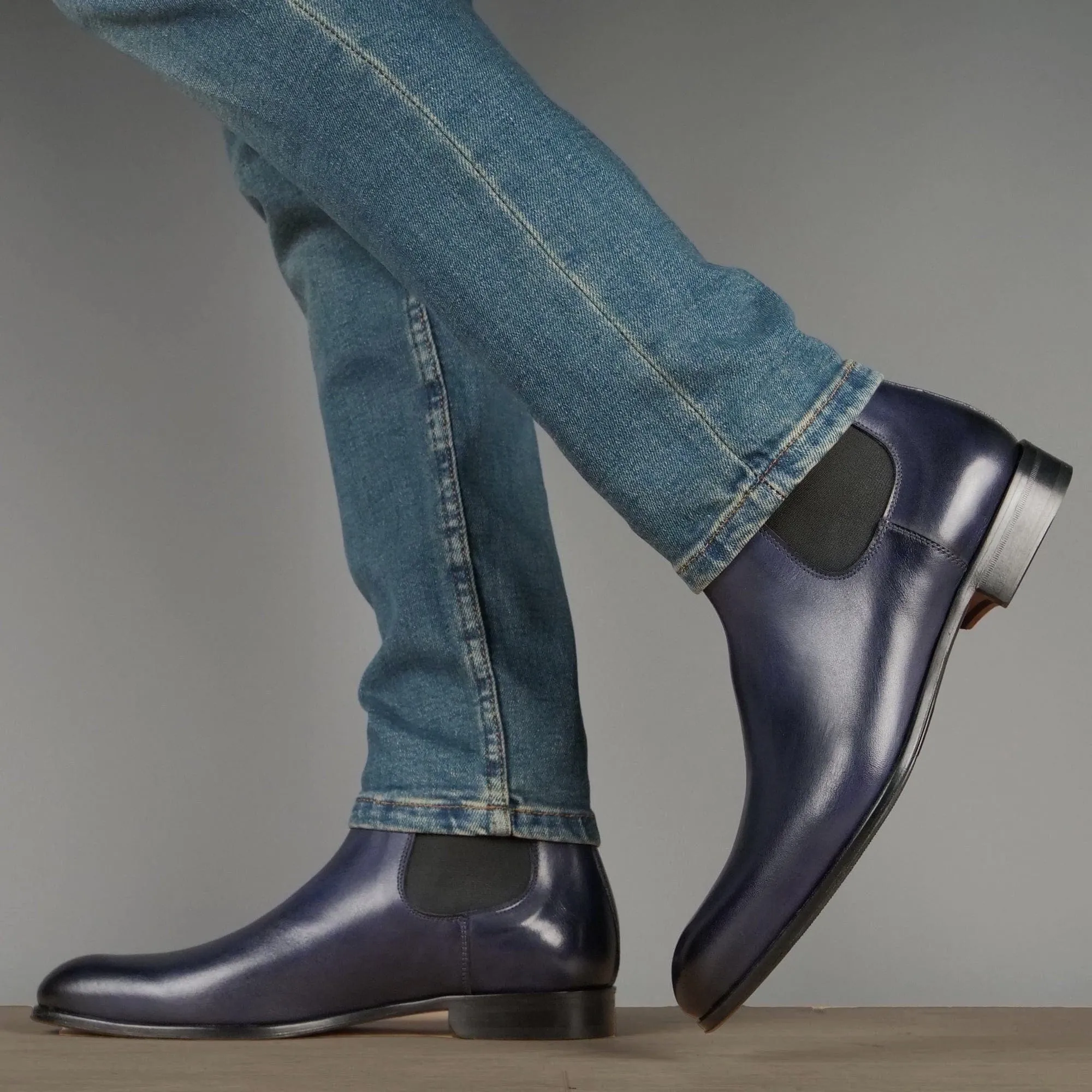 Milan Chelsea Boot Blue