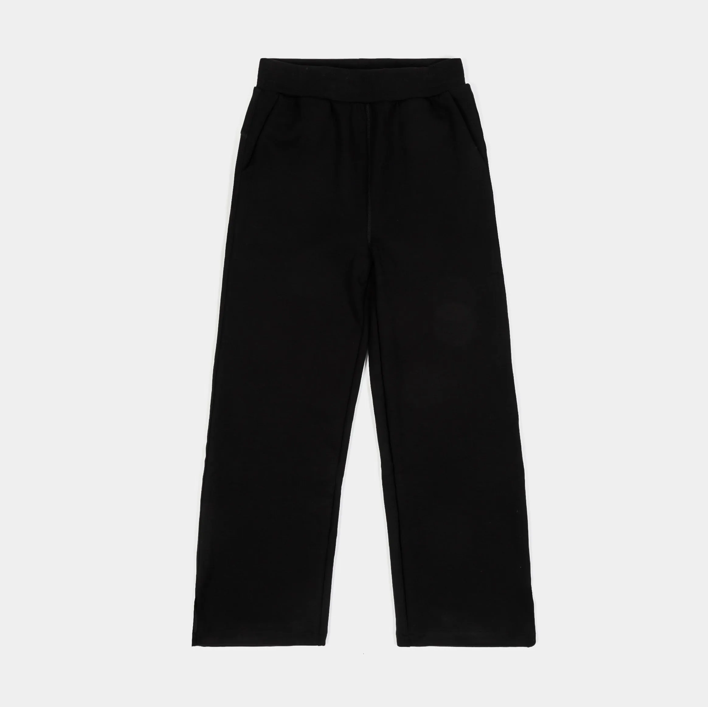 Modal Straight Leg Womens Pants (Black)