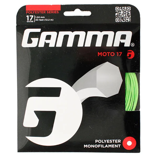 Moto 17G Tennis String Lime