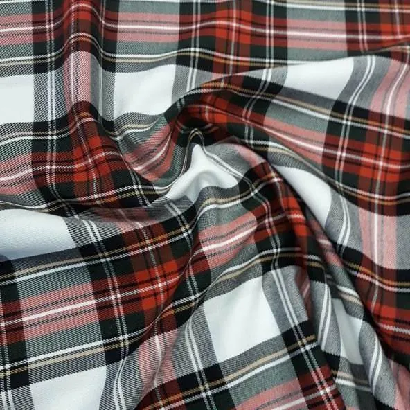 Polyester Viscose Tartan - Dress Stewart