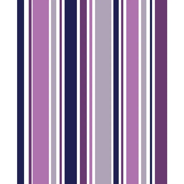 Purple & Gray Striped Printed Backdrop