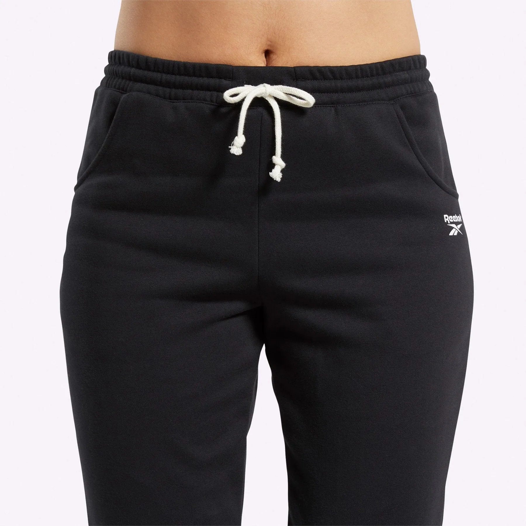 Reebok - Women's Training Essentials Fleece Pants - BLACK