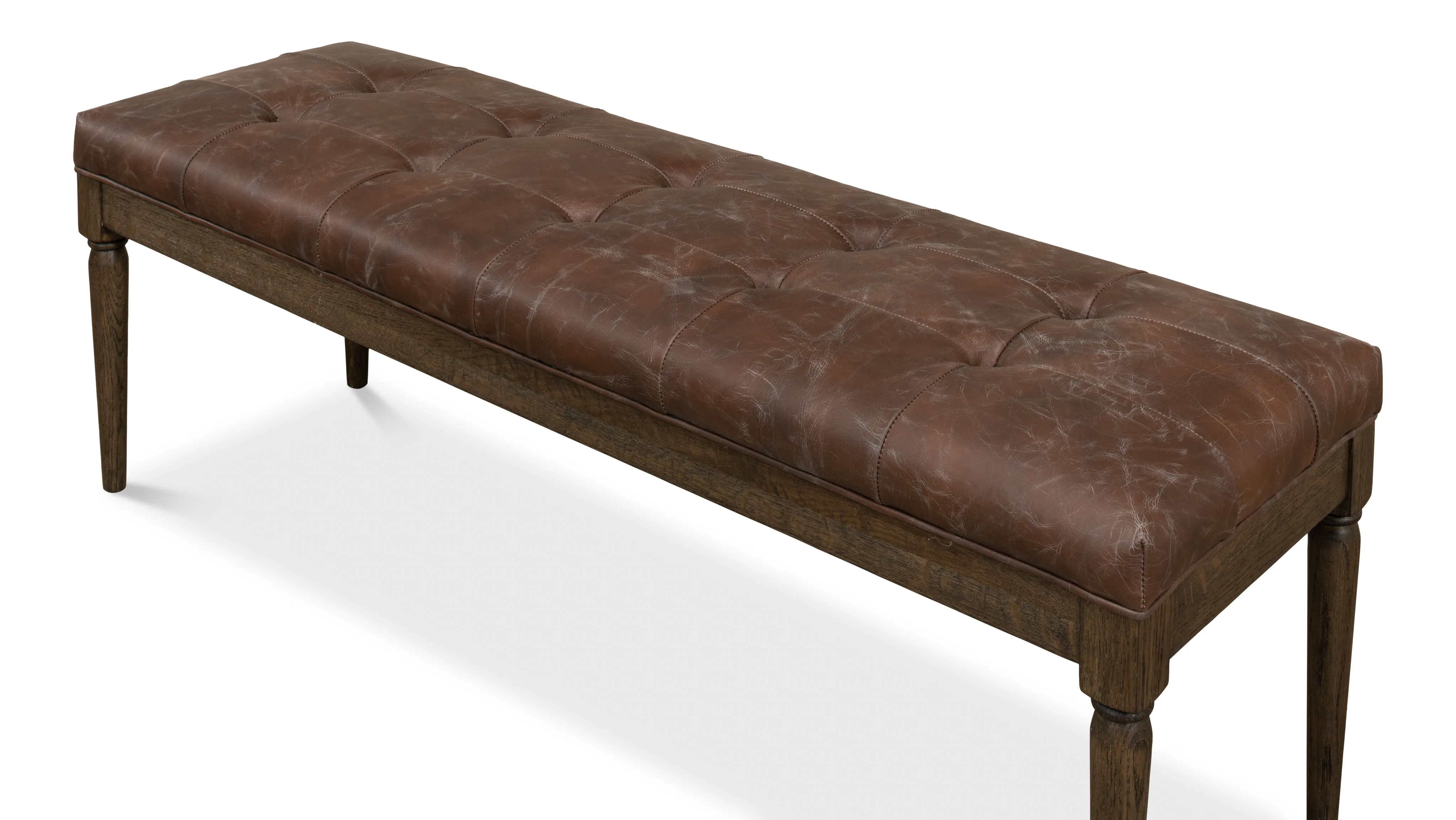 Sarreid - Newton Bench - Brown - Traditional