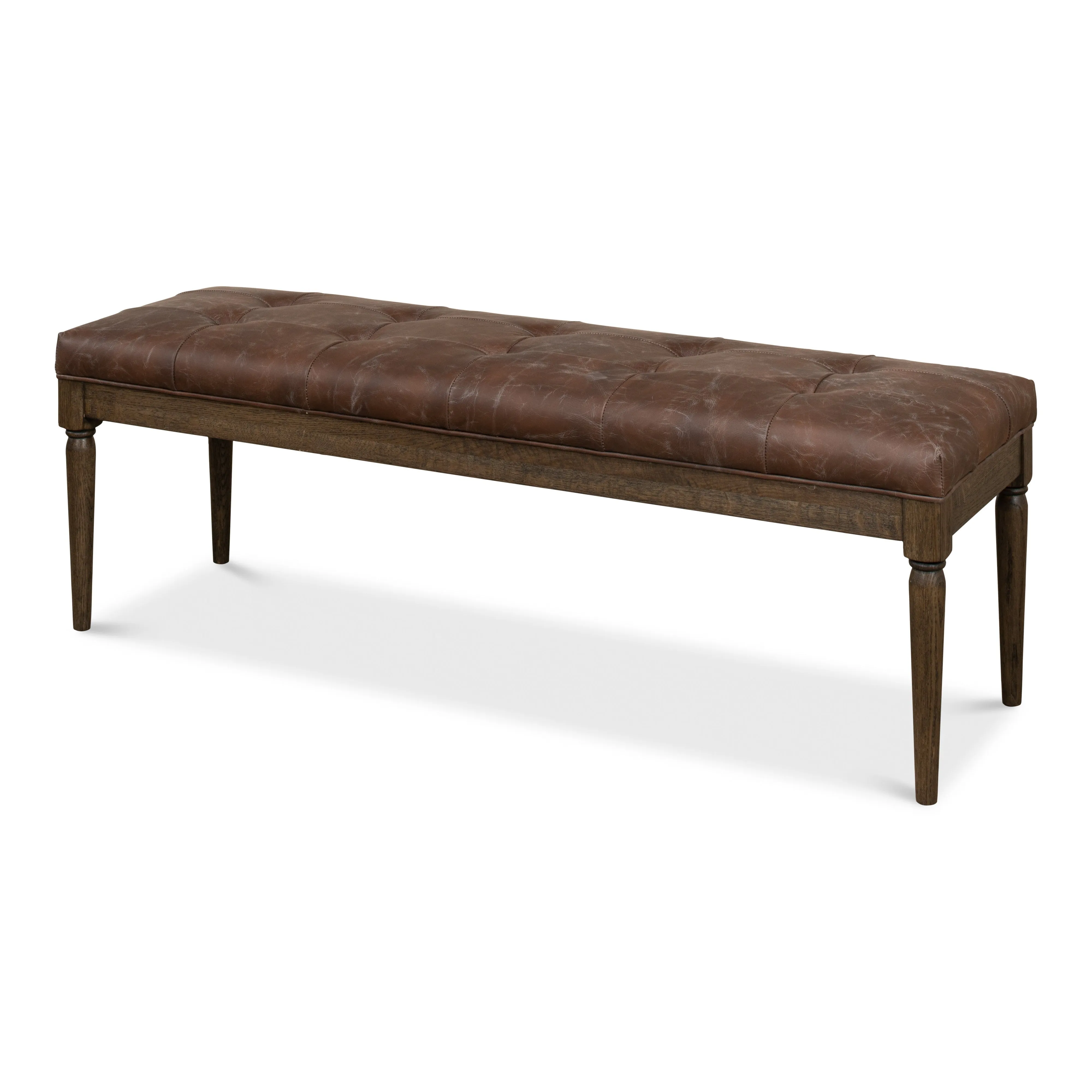 Sarreid - Newton Bench - Brown - Traditional