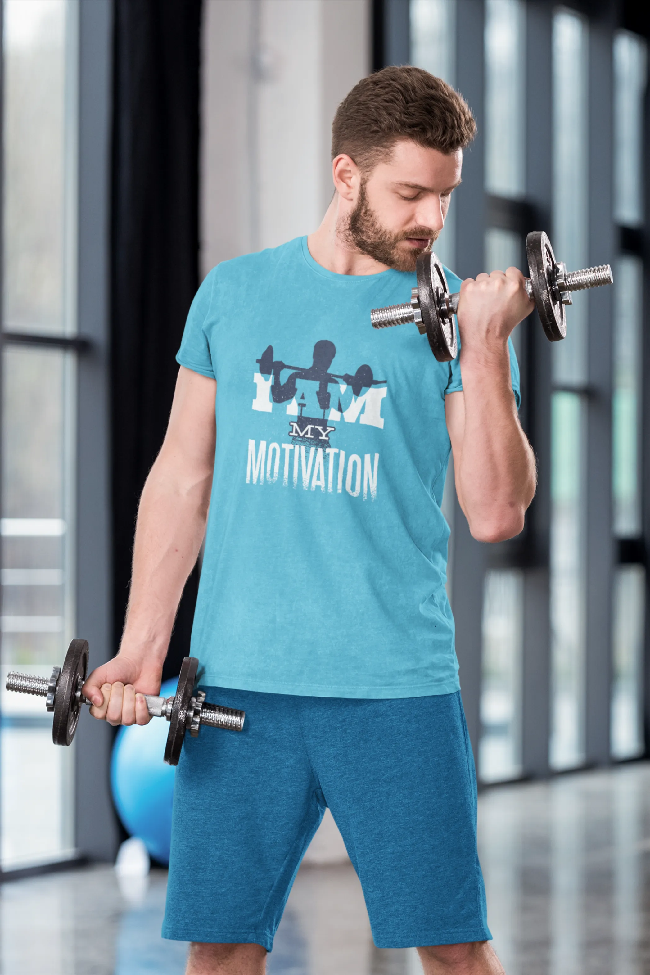 Self-Lifter Printed T-shirt for men