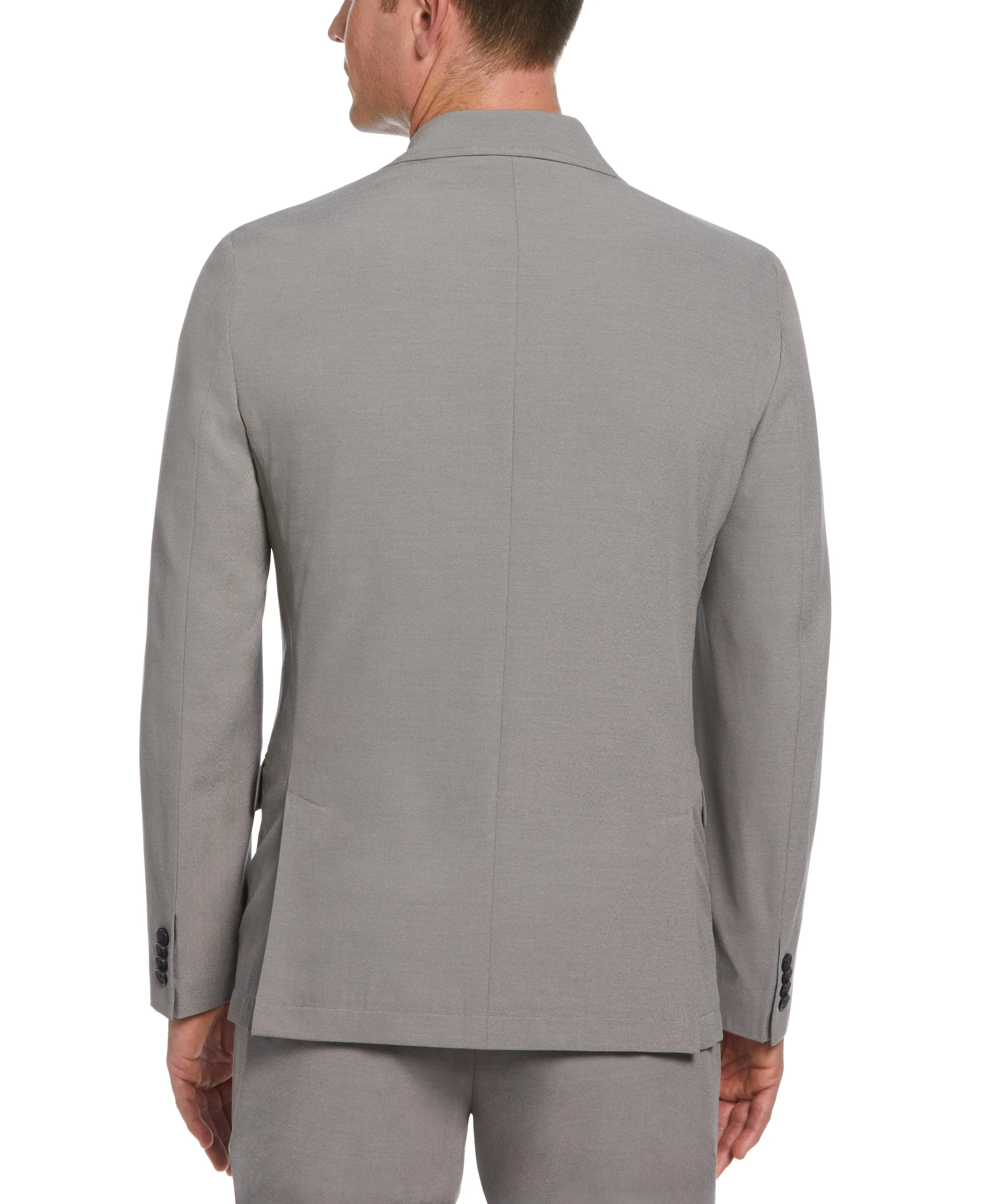 Slim Fit Grey Modern Performance Tech Suit