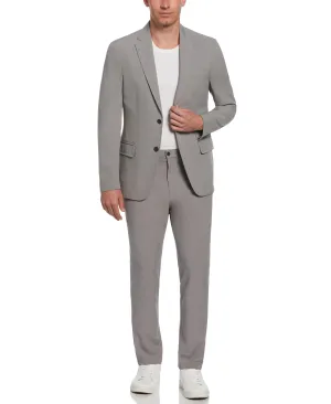 Slim Fit Grey Modern Performance Tech Suit