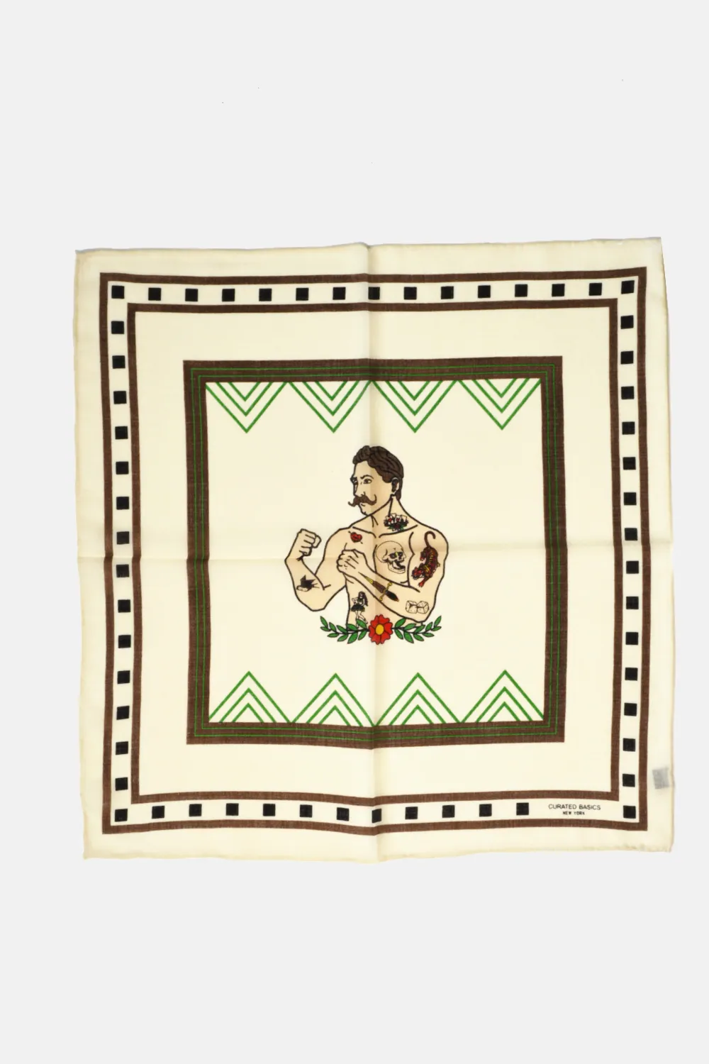 Tattoo Warrior 100% Wool Bandana