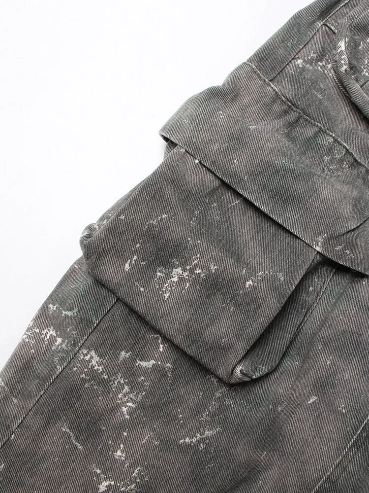 TEEK - Camouflaged Belted Cargo Skirt