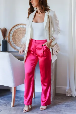 The Kimberly Satin Trousers