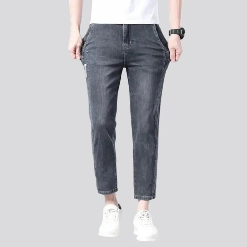 Thin men's vintage jeans