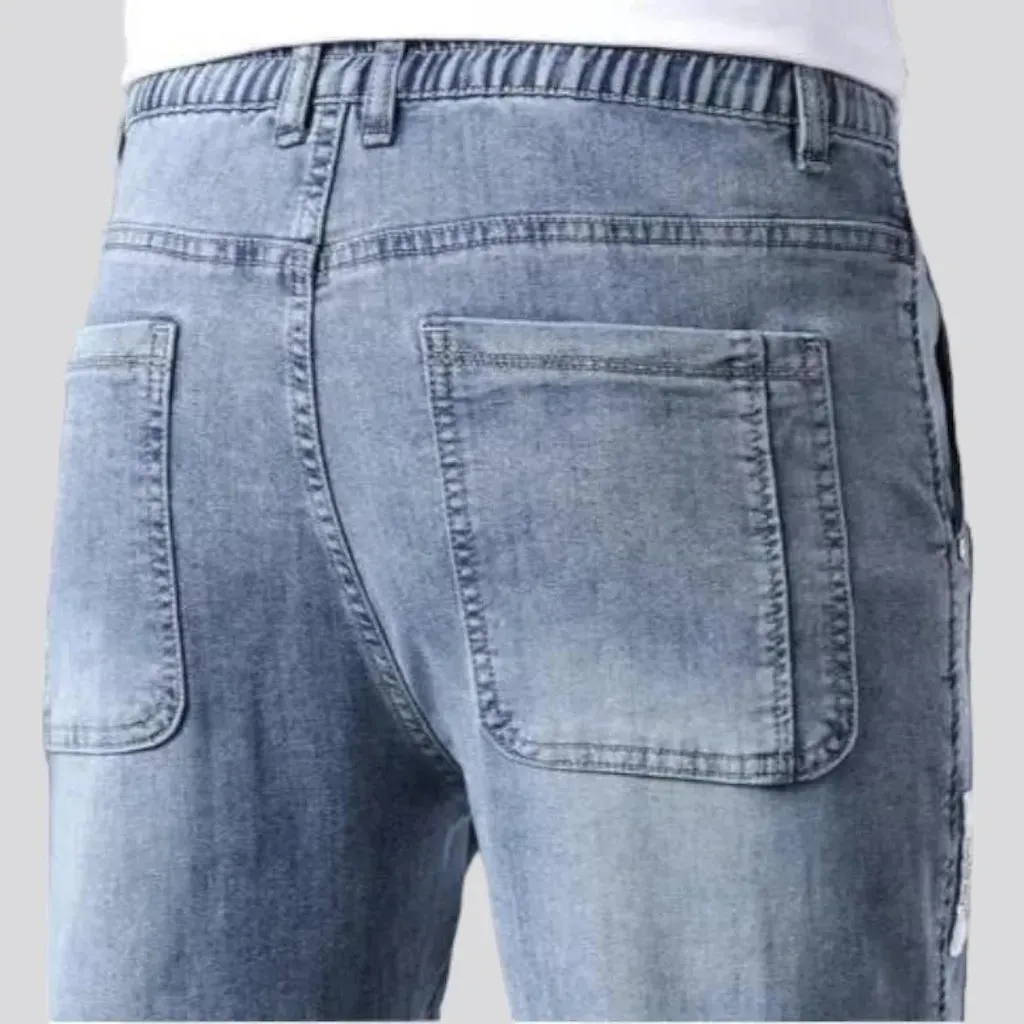 Thin men's vintage jeans