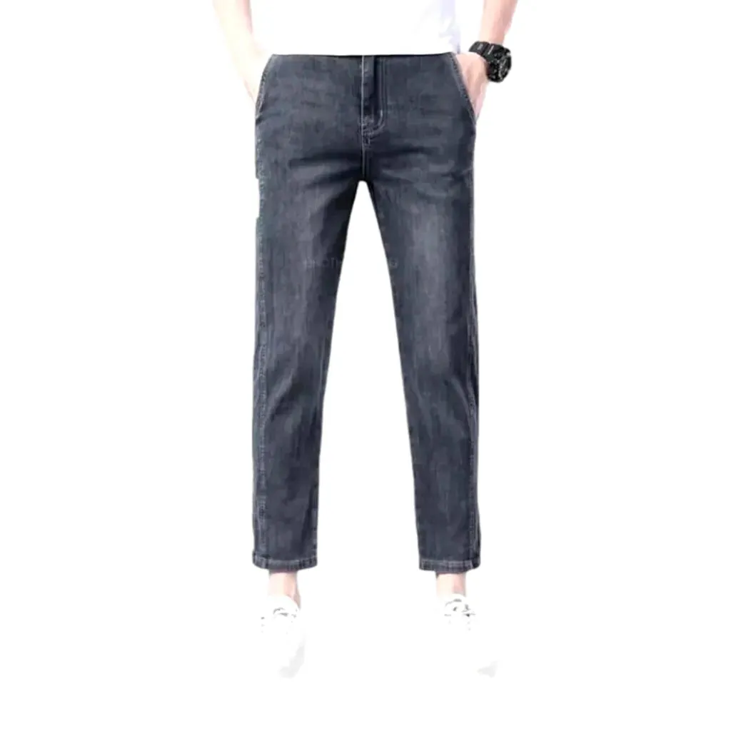 Thin men's vintage jeans