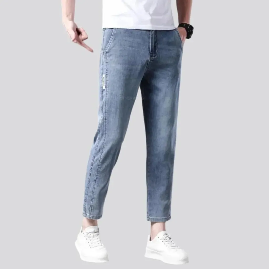 Thin men's vintage jeans