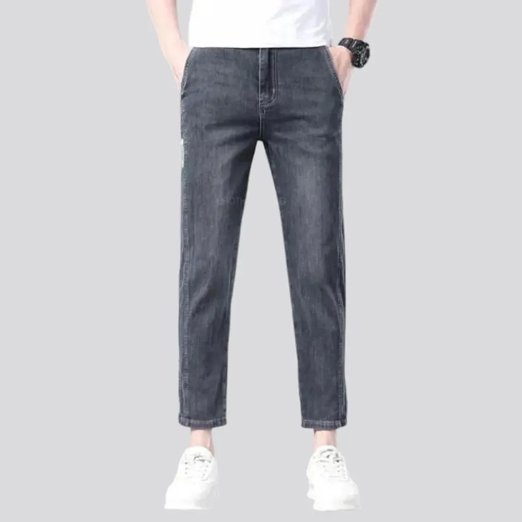 Thin men's vintage jeans