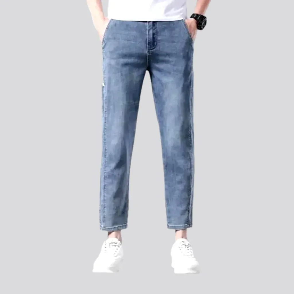 Thin men's vintage jeans