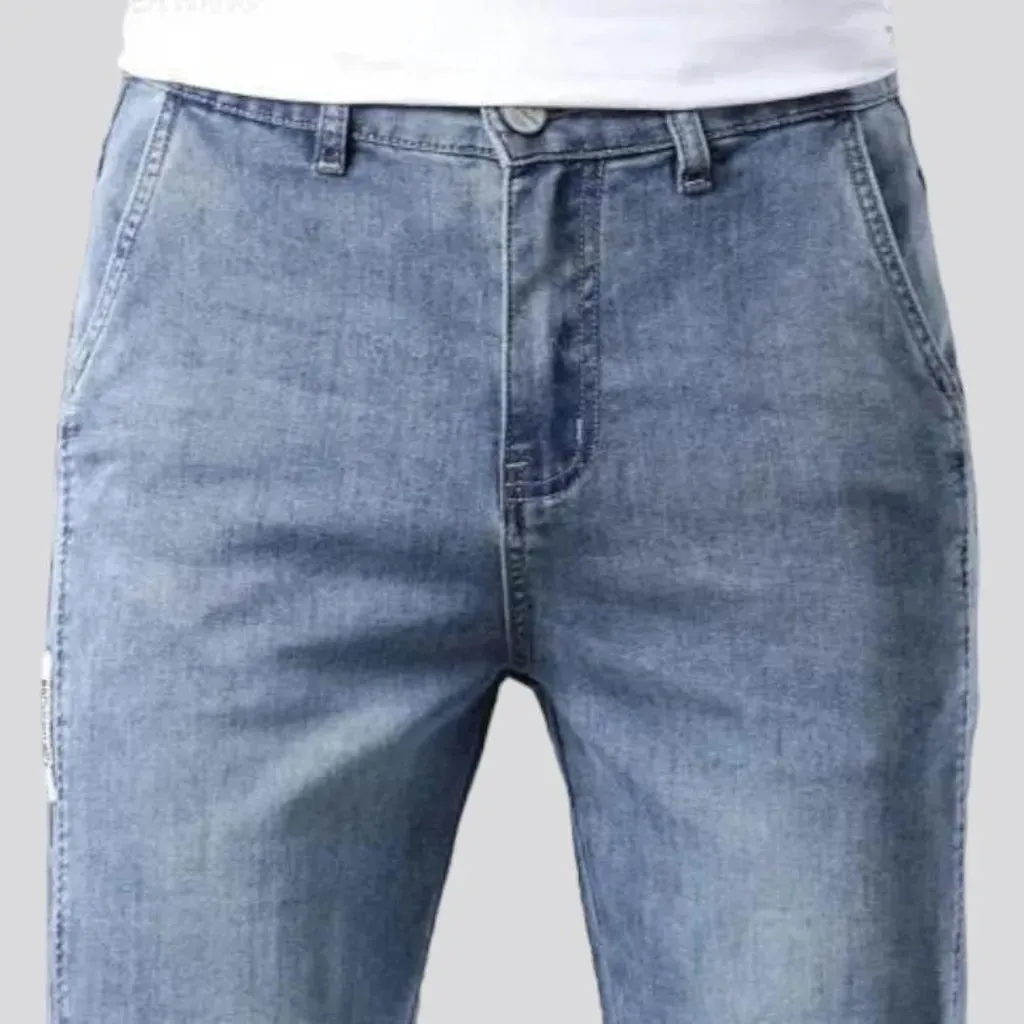 Thin men's vintage jeans