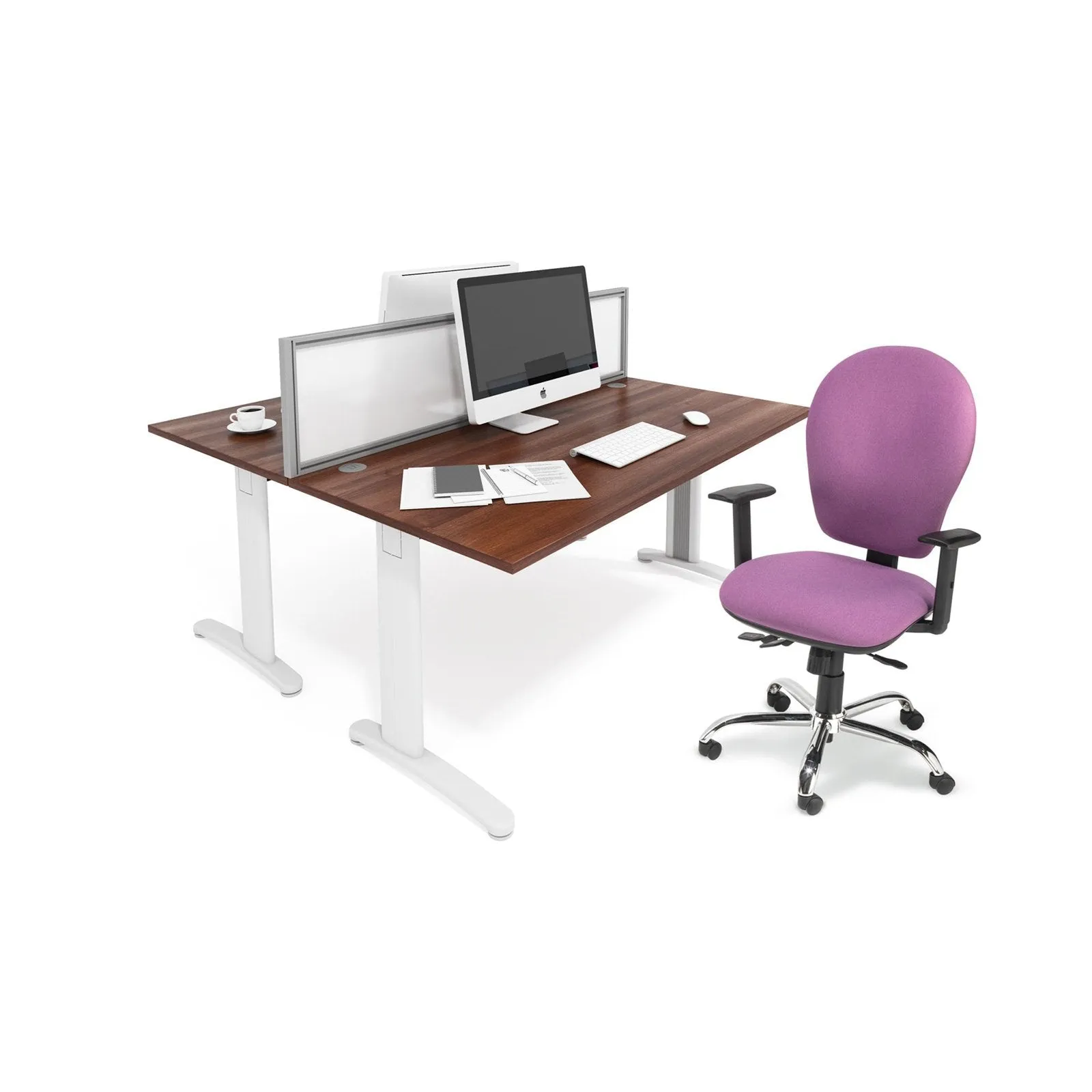 TR10 deluxe right hand ergonomic desk