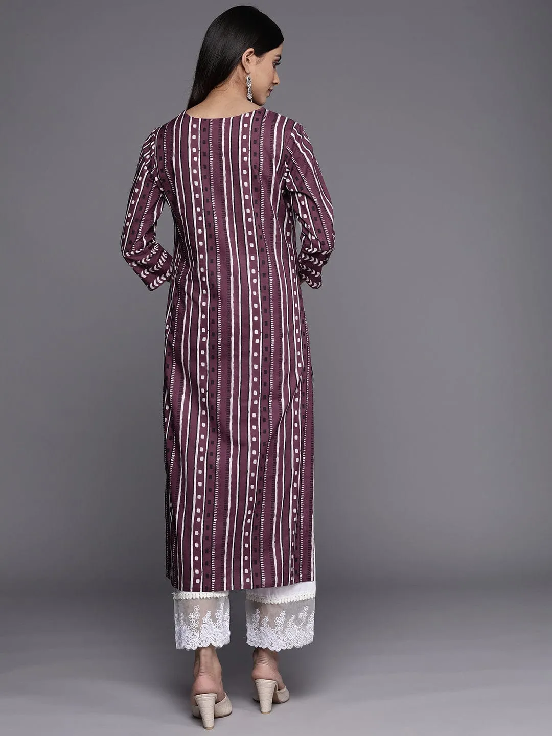 Varanga Geometric Printed Kurta